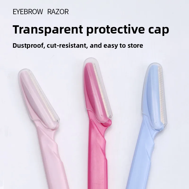 Safety Razor Handle - New Safety Straight Handle Micro-Edge Eyebrow