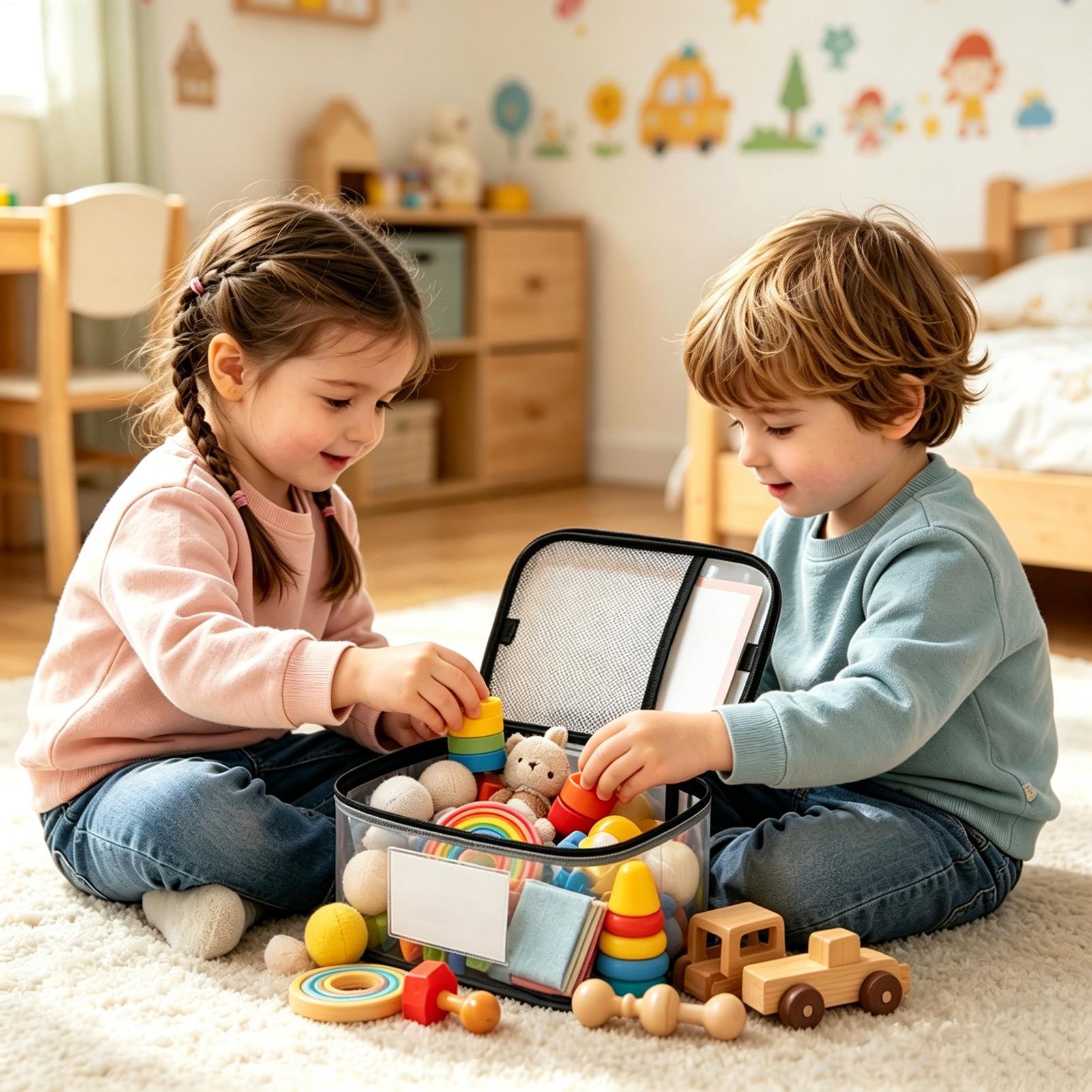Clear Toy Storage Bags 6 Piece - огляд і ціна Reusable Bag