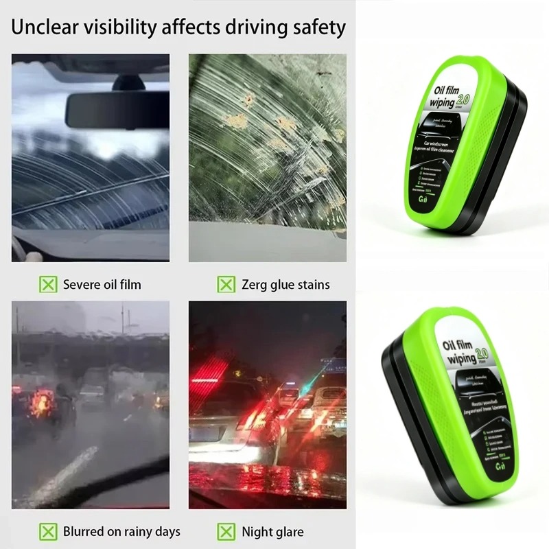 Non Toxic Car Glass Oil Film R - огляд і ціна Eco Sponge