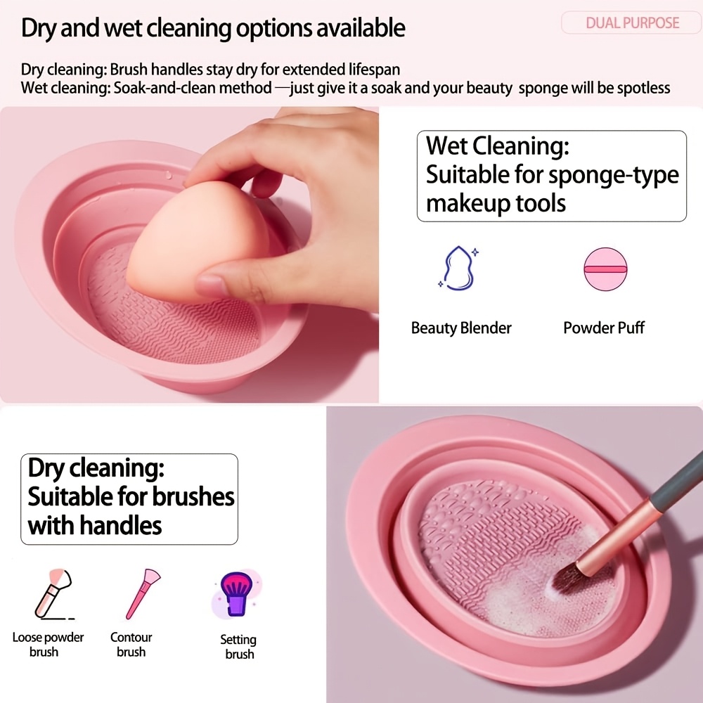 Foldable Silicone Makeup Brush - огляд і ціна Eco Sponge