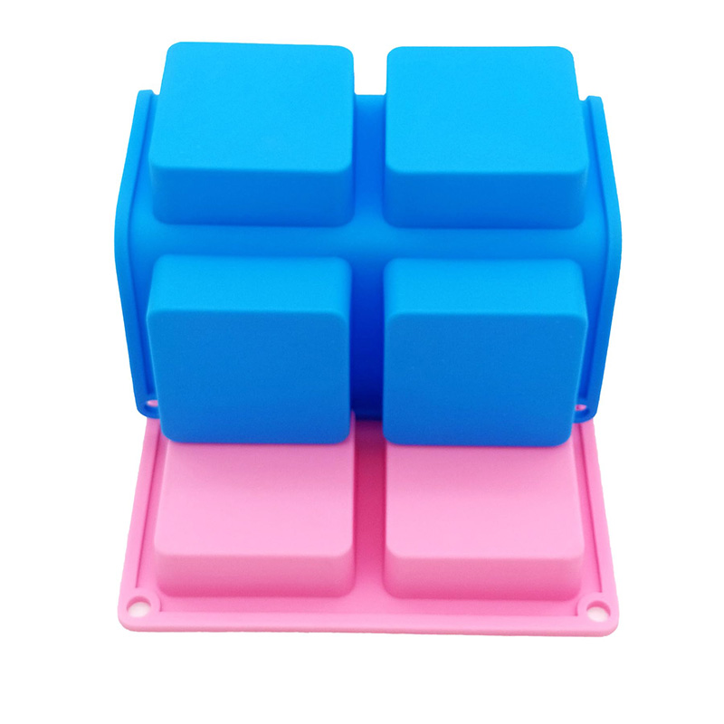 Square Soap Molds 6-Cavity Non - огляд і ціна Eco Soap