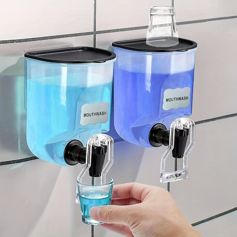 2PCS 600ml Mouthwash Dispenser - огляд і ціна Reusable Bottle
