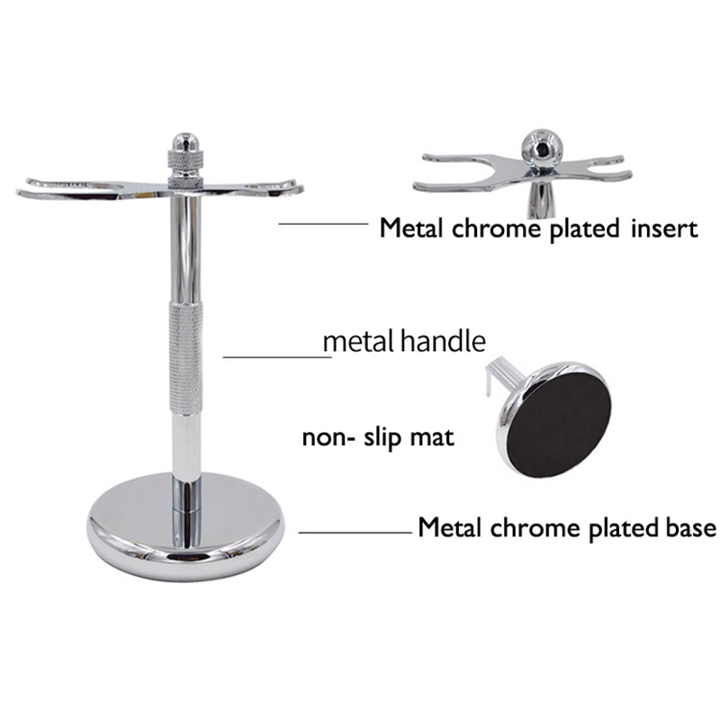 Deluxe Chrome Stand for Safety - огляд і ціна Safety Razor Handle
