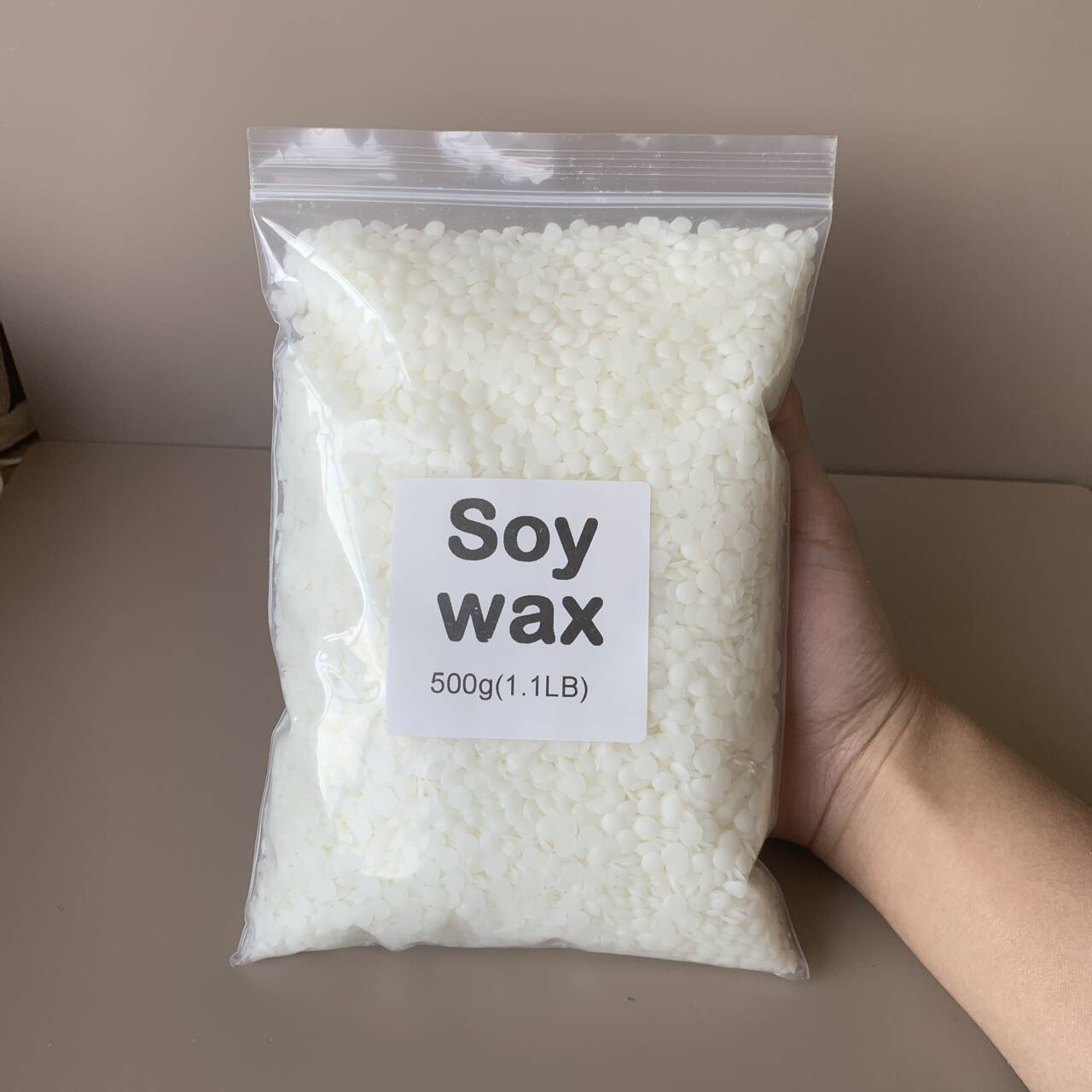 50g-1000g 100% Natural Soy Wax - огляд і ціна Beeswax Wrap