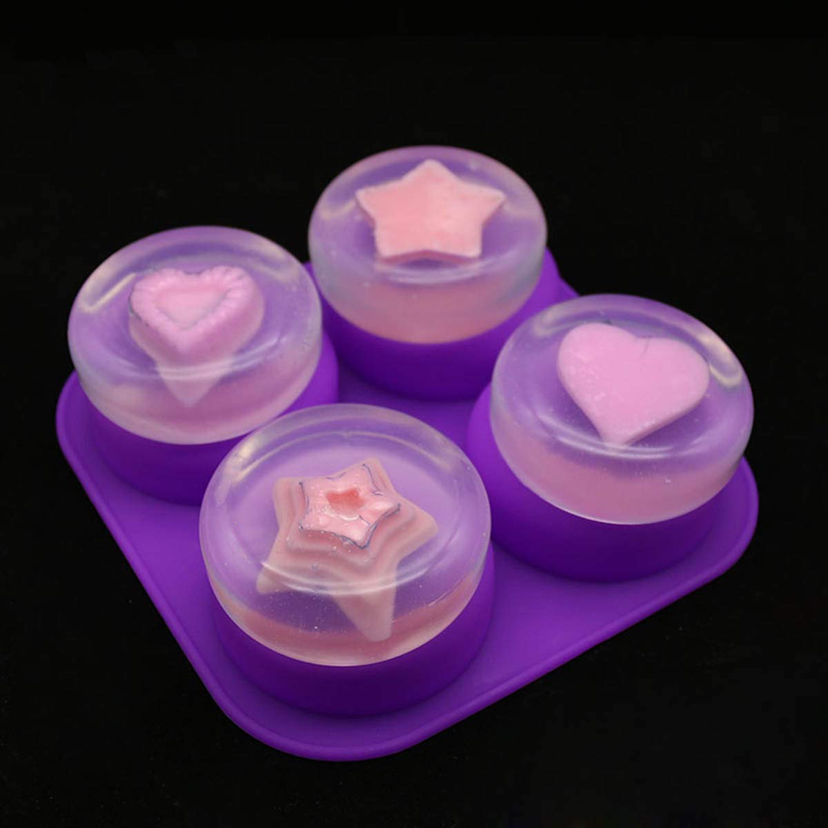 1-2 PCS 4 Cavity Reusable Roun - огляд і ціна Eco Soap