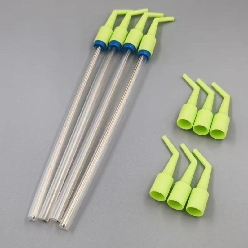 10Pcs Dentistry Disposable Suc - огляд і ціна Reusable Straw