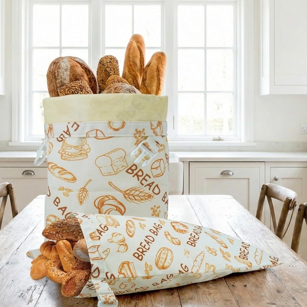 Reusable Beeswax Bread Bags Be - огляд і ціна Reusable Bag