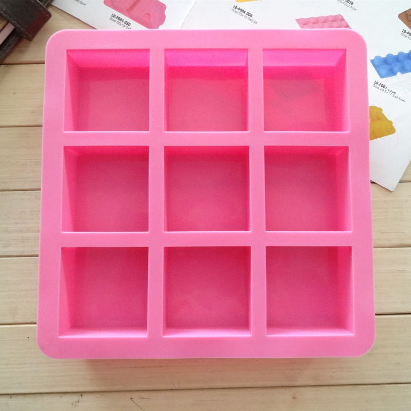Square Silicone Cake Molds Cer - огляд і ціна Eco Soap