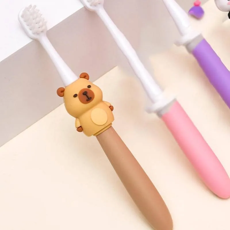 Capybara Baby Toothbrush Cute  - огляд і ціна Bamboo Toothbrush