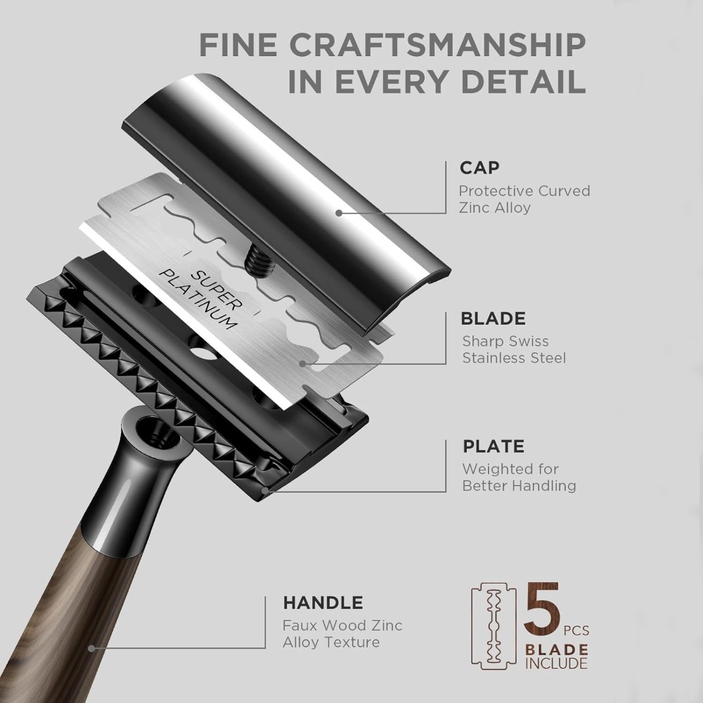 Advanced Double Edge Safety Ra - огляд і ціна Safety Razor Handle